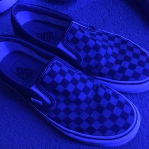 Size 9 Checkered Vans